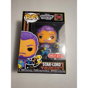 Funko Pop Guardians of The Galaxy Vol 3  Star-Lord Blacklight Target#1240